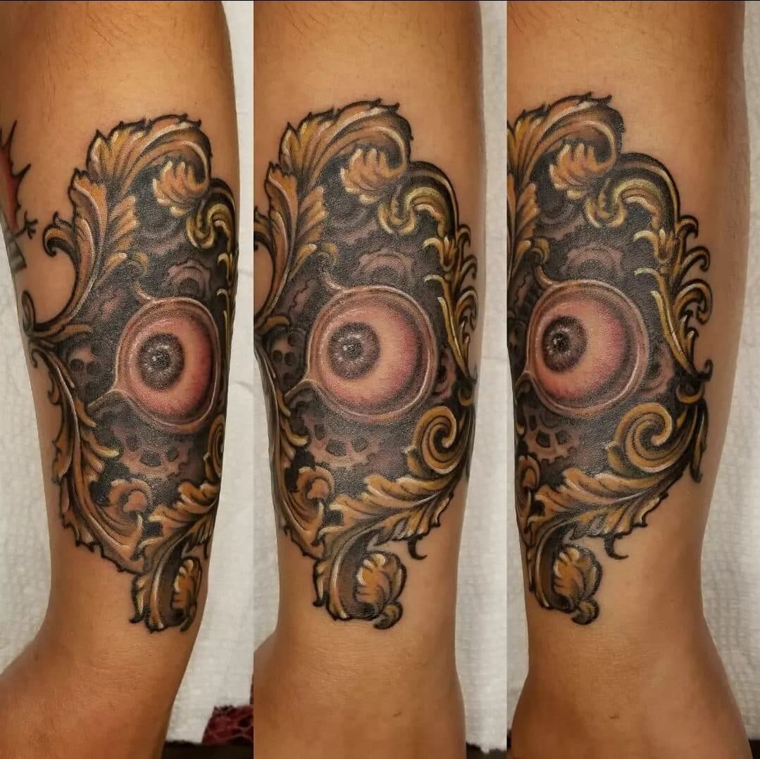 Filigree eye piece