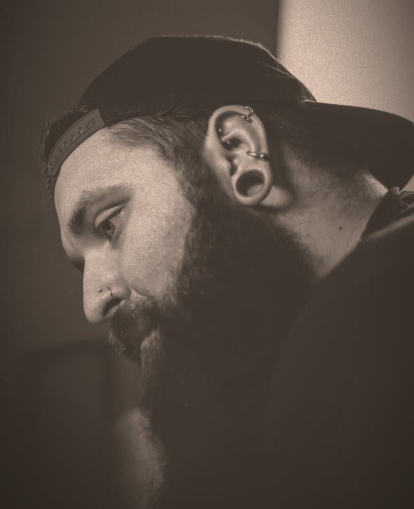 Nick, tattoo artist at Birch Ave Tattoos